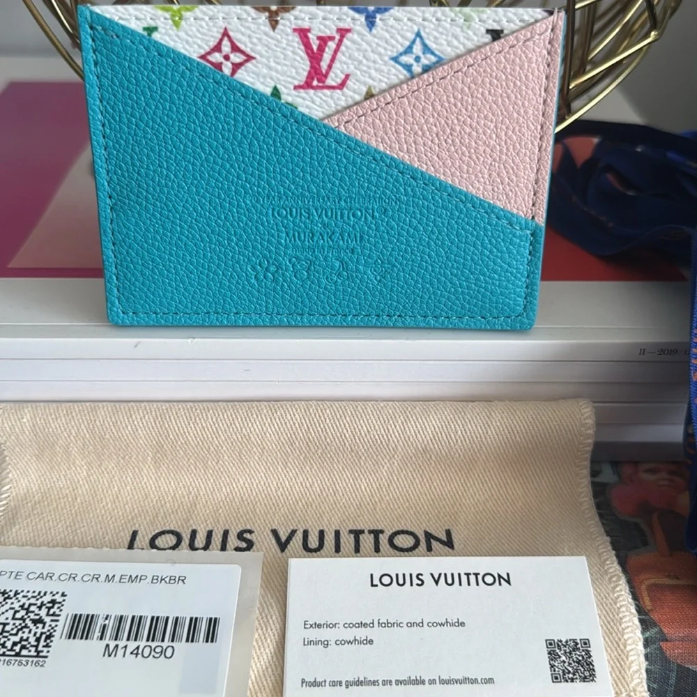 ✨SOLD✨Louis Vuitton x Takashi Murakami Card Holder - Picture 1 of 15